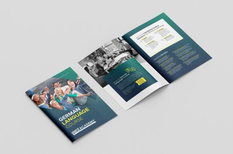 Brochure design for a local business in Kerala